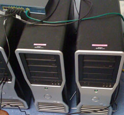 Dell workstation cluster