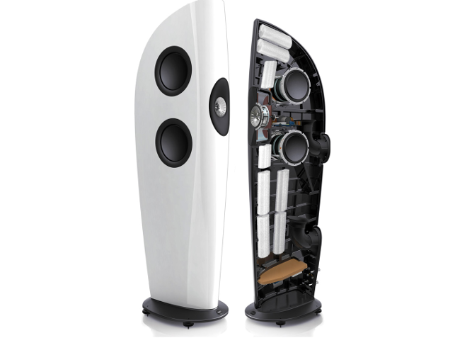KEF speakers design KEF Blade interior engineering